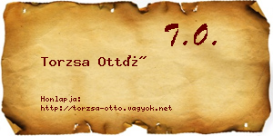 Torzsa Ottó névjegykártya